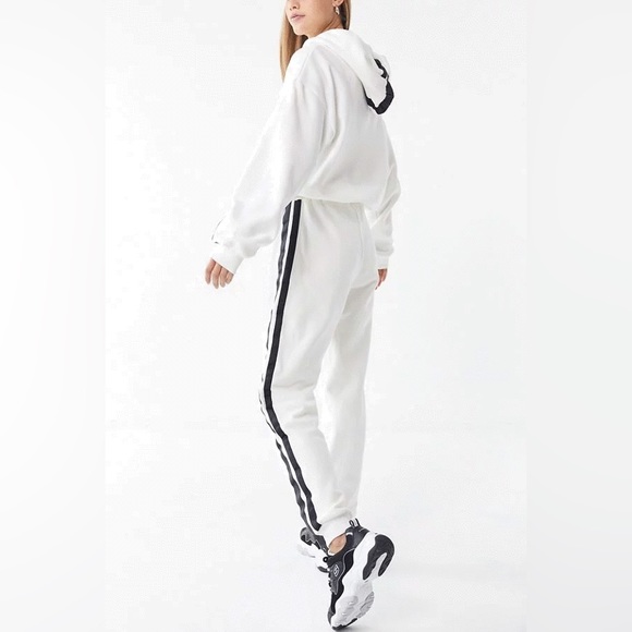 I.AM.GIA Pants - I.AM.GIA Striker Striped Jogger Sweatpants Black White Gigi Hadid Size Small